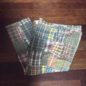 Polo by Ralph Lauren Multicolor Patchwork Dress Pants